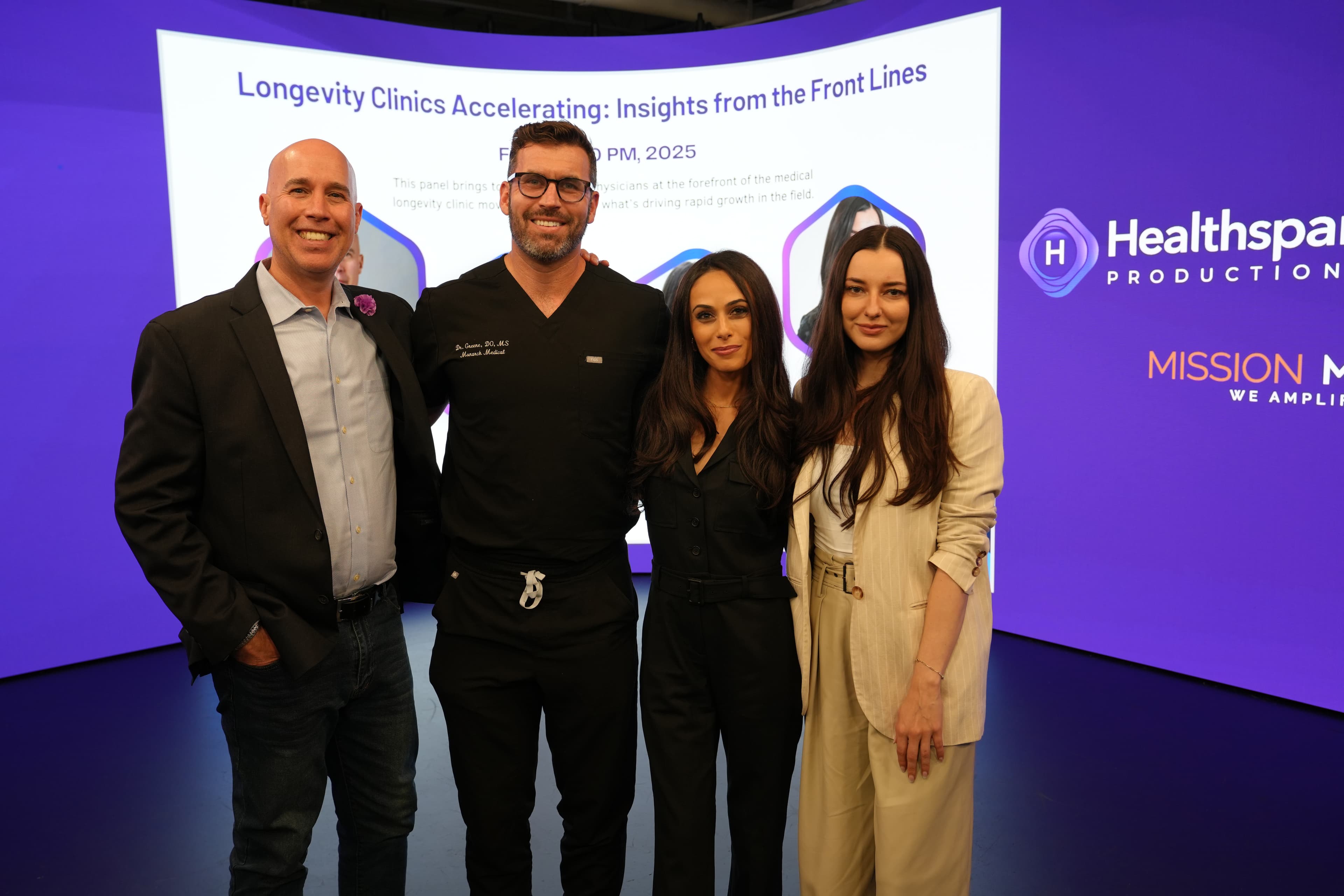 Longevity clinic panelists