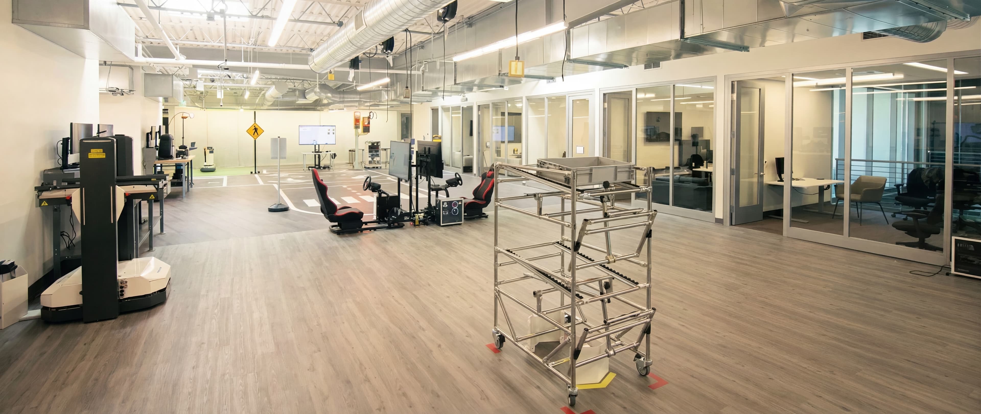 Verizon Innovation Lab floor