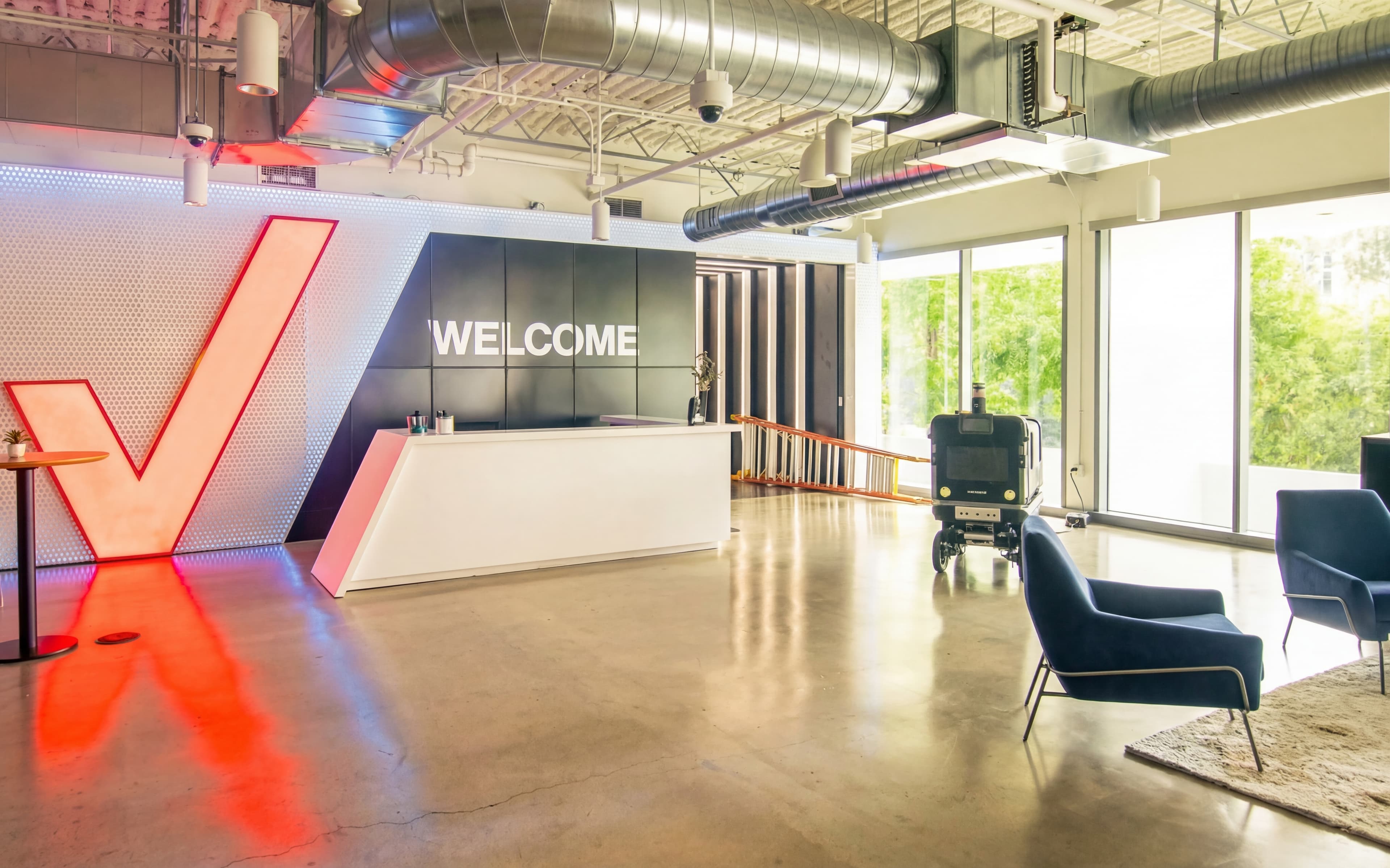 Verizon Innovation Lab lobby